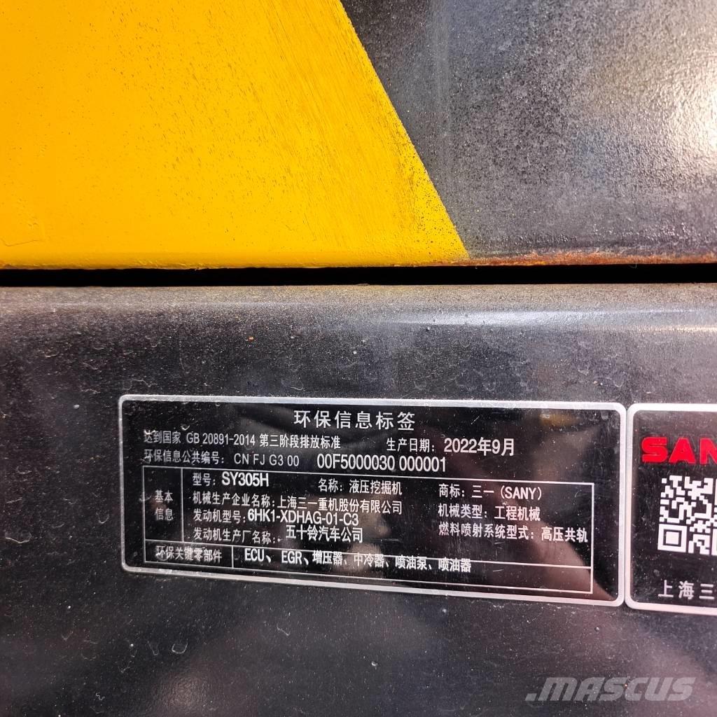 Sany SY 305 H Bageri guseničari