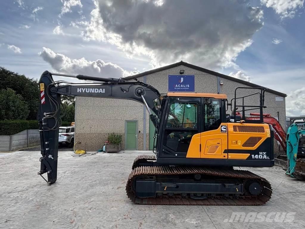 Hyundai HX140AL Bageri guseničari