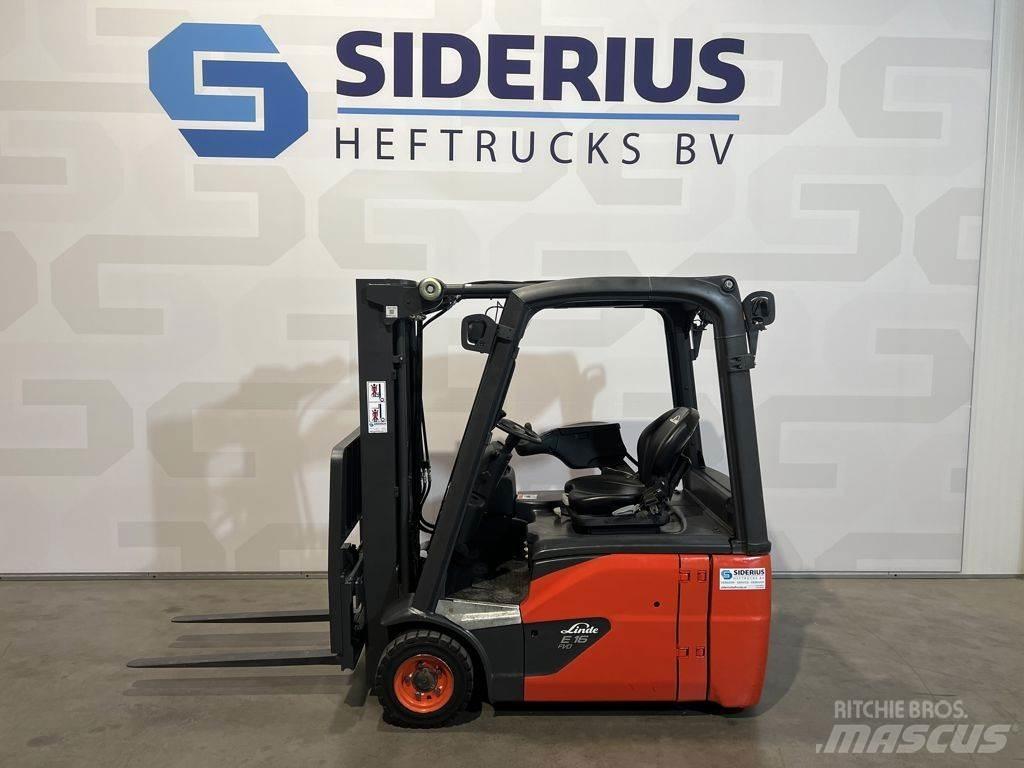 Linde E16-02 Električni viljuškari