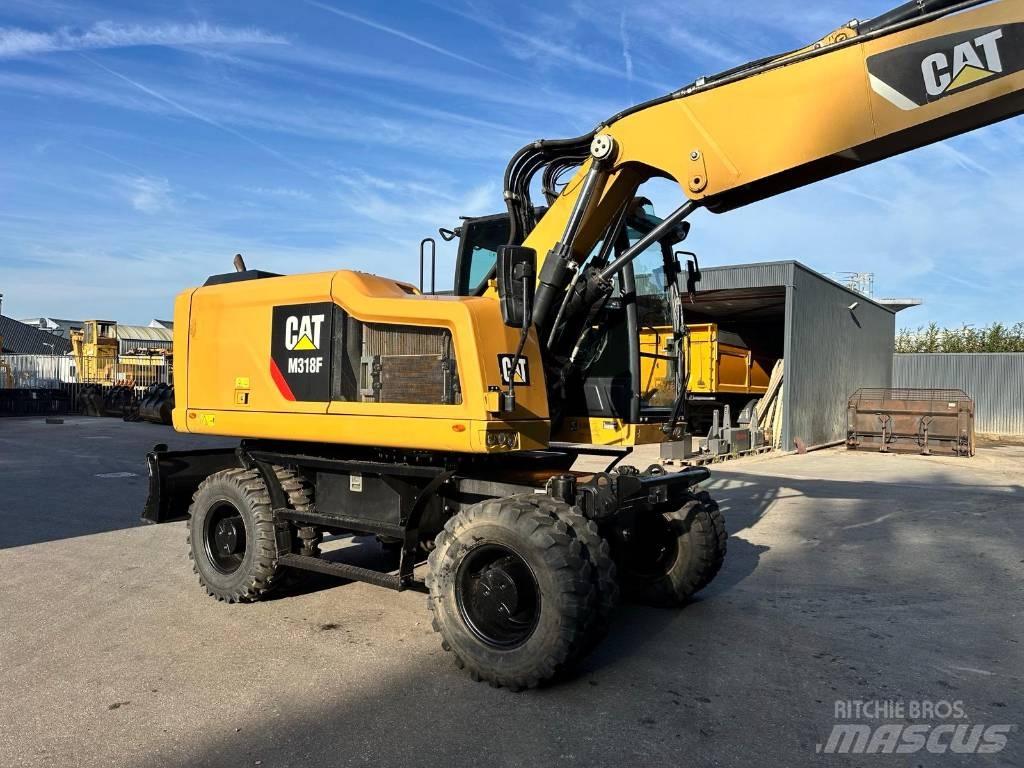 CAT M 318 F Bageri točkaši