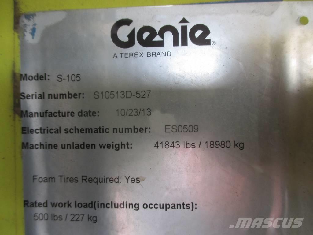 Genie S 105 Teleskopske podizne platforme