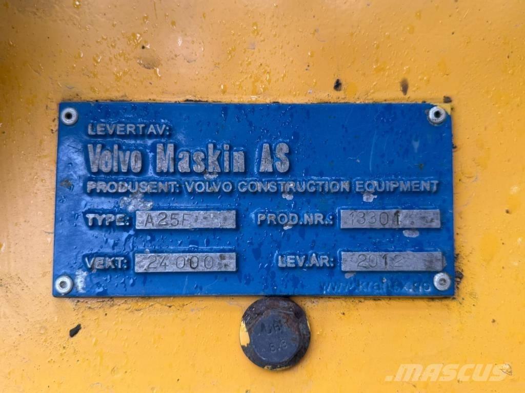 Volvo A 25 F Zglobni damperi