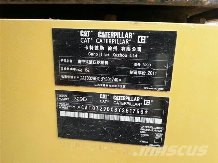 CAT 329 D L Bageri guseničari