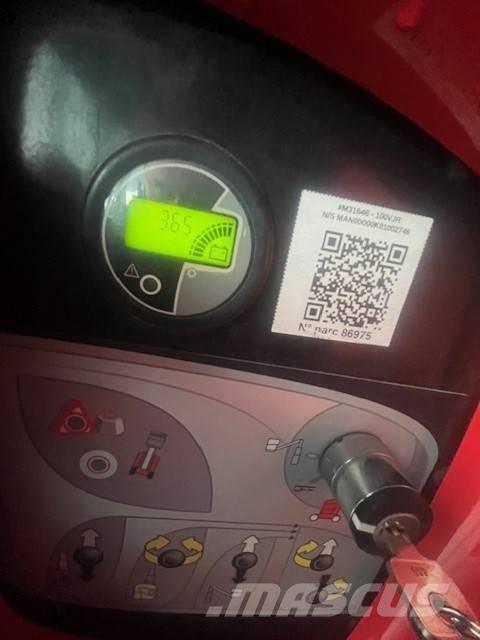 Manitou 100 VJR Jarbolne penjajuće platforme