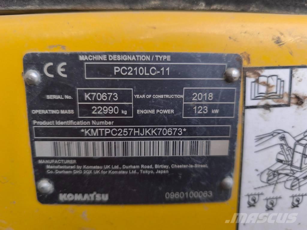 Komatsu PC 210 LC-11 Bageri guseničari