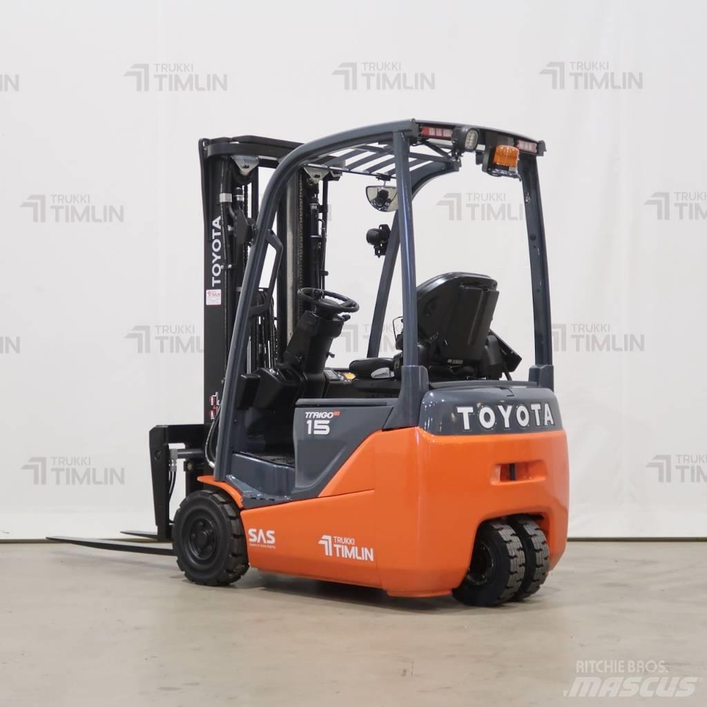 Toyota 8FBE15T Električni viljuškari