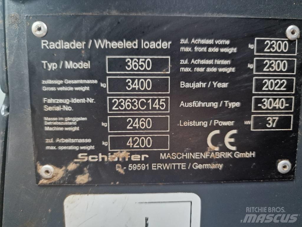 Schäffer 3650 Utovarivači na točkove