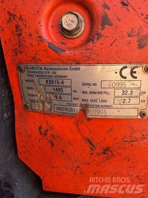 Kubota KX 015-4 Mini bageri < 7t