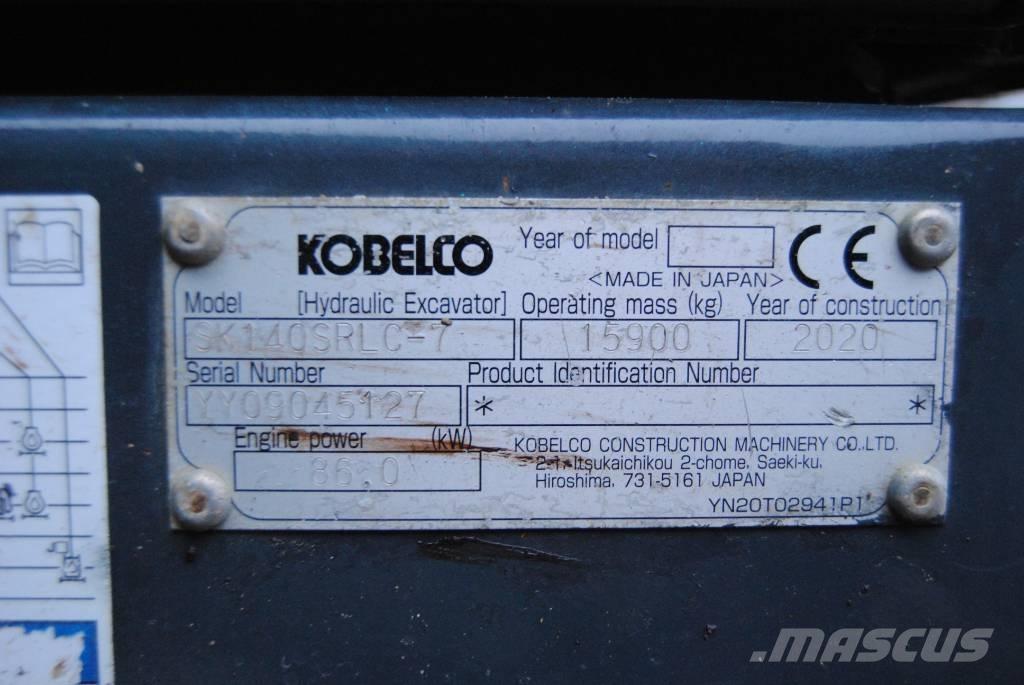 Kobelco SK140SRLC-7 Bageri guseničari