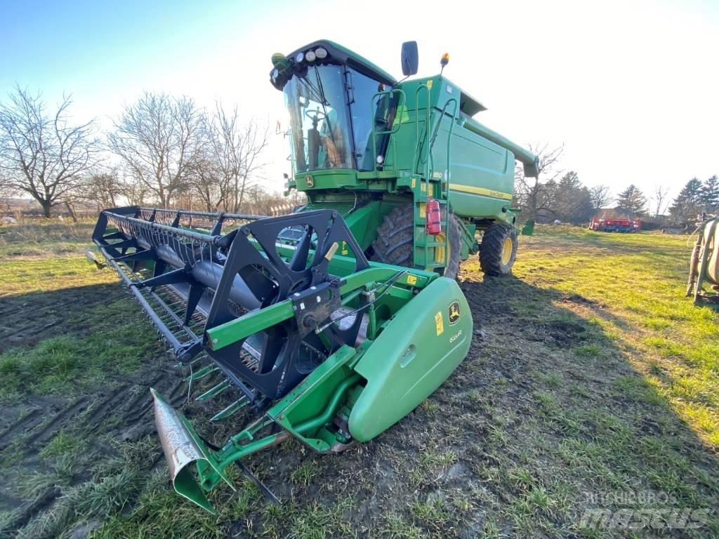 John Deere W 650 Kombajni