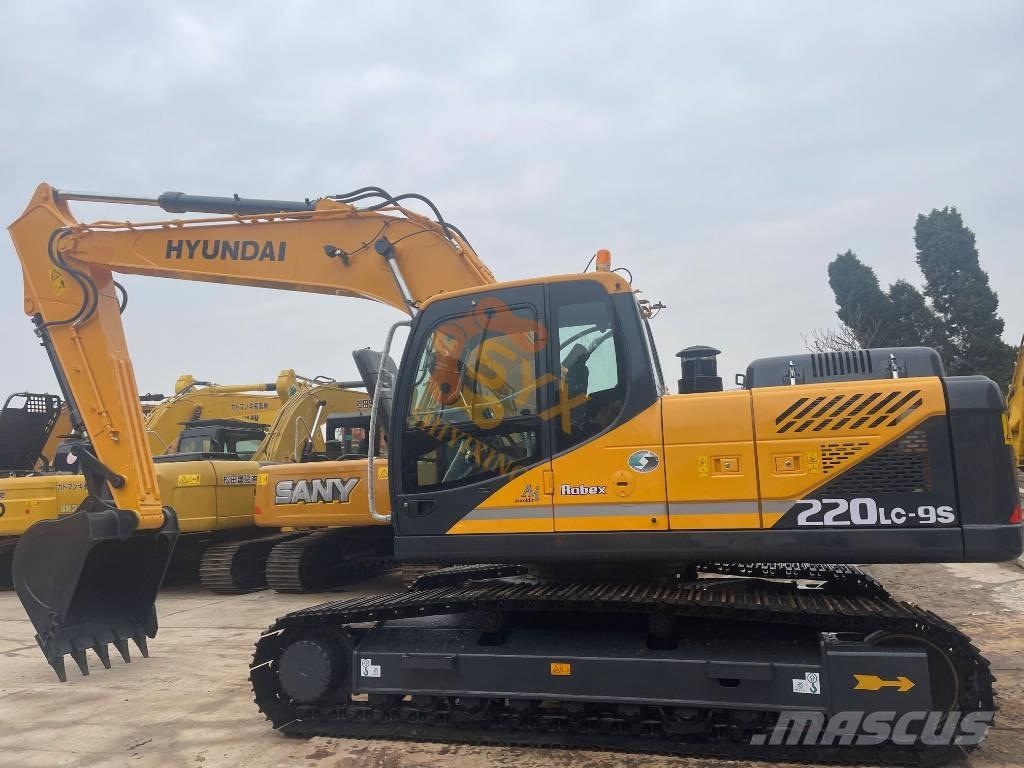 Hyundai R220-9s LC Bageri guseničari