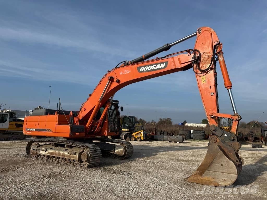 Doosan DX 340 LC Bageri guseničari