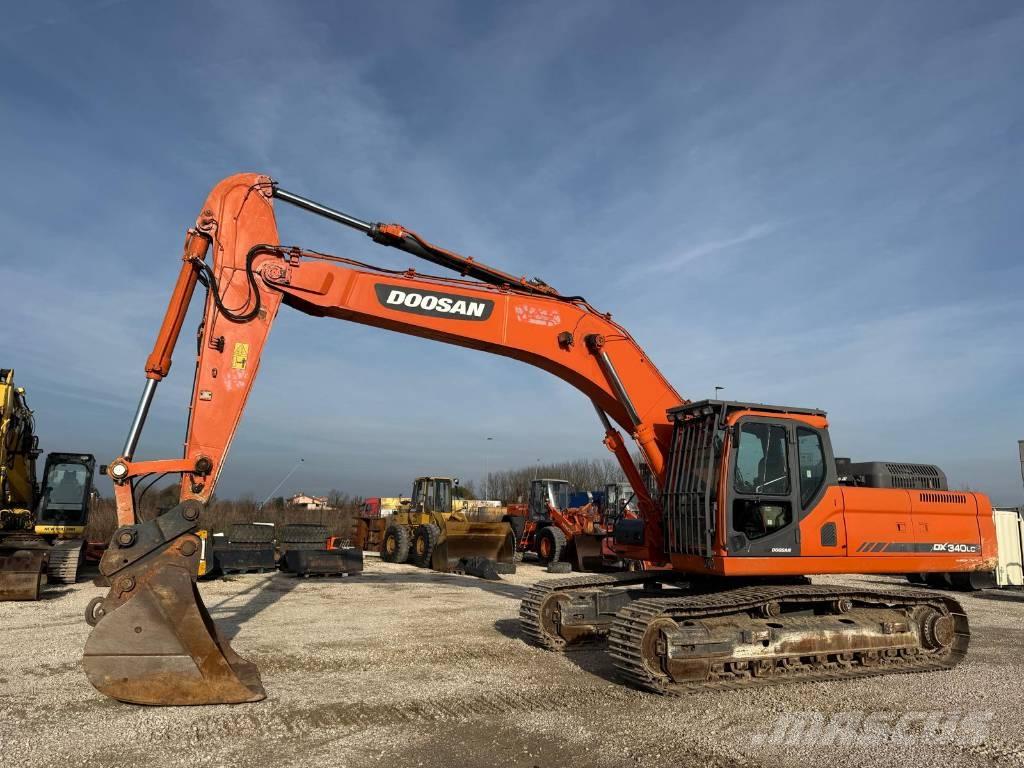Doosan DX 340 LC Bageri guseničari