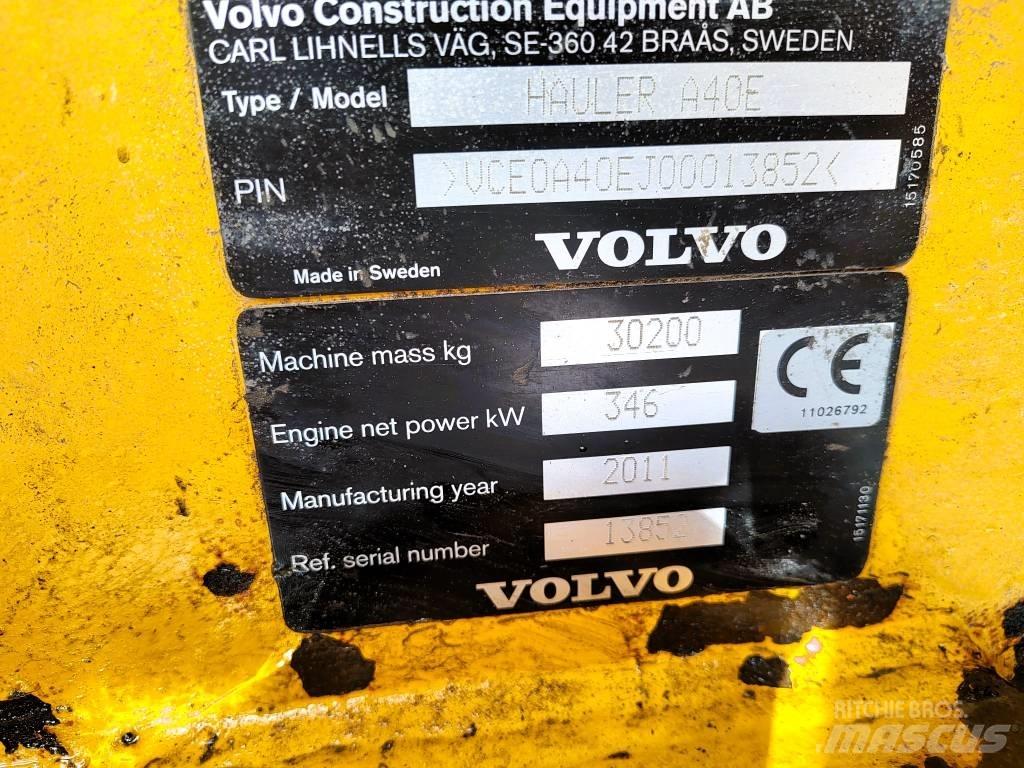 Volvo A 40 E Zglobni damperi
