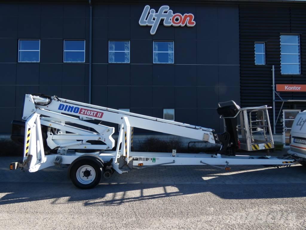 Dino 210 XT Skylift Vučne prikolice se podiznom košarom