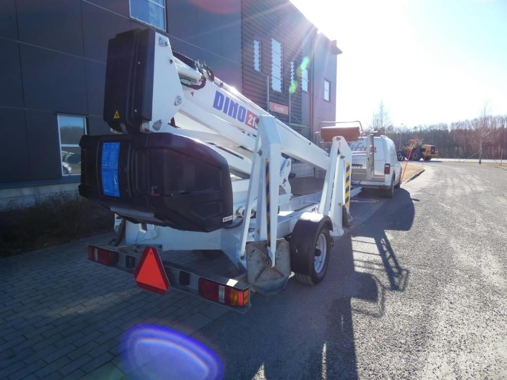 Dino 210 XT Skylift Vučne prikolice se podiznom košarom