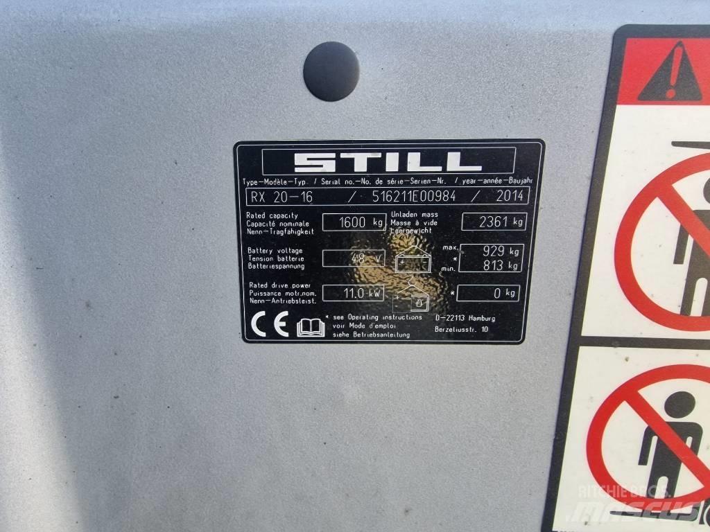 Still RX20-16 Električni viljuškari
