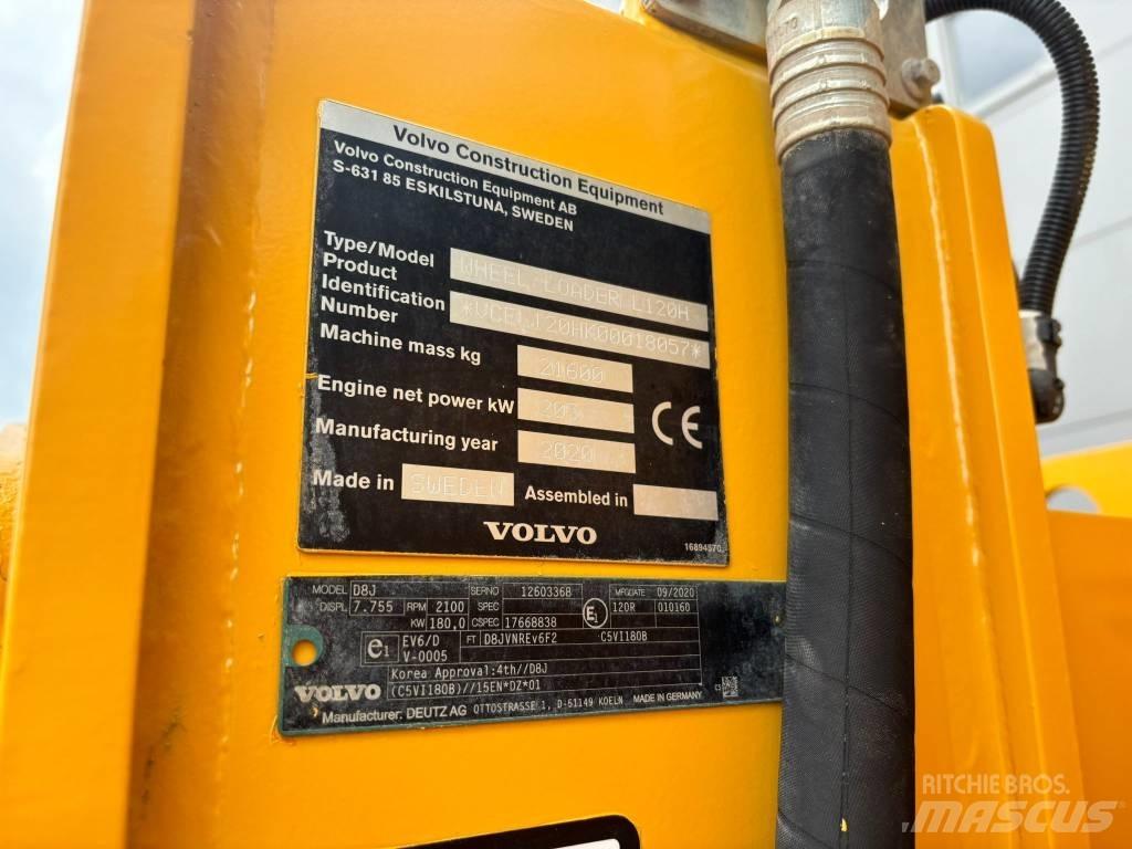 Volvo L 120 H Utovarivači na točkove