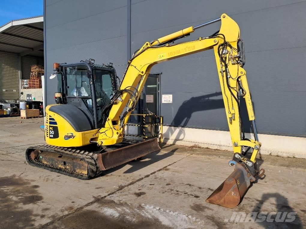 Komatsu PC50MR-2 Mini bageri < 7t
