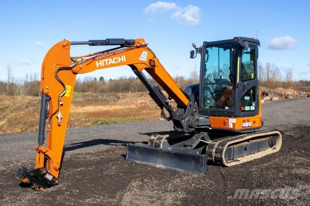 Hitachi ZX48U Mini bageri < 7t