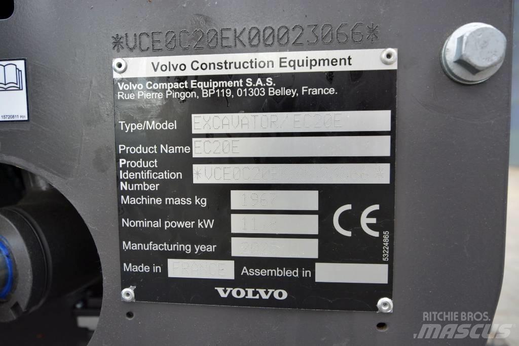 Volvo EC 20 E Mini bageri < 7t
