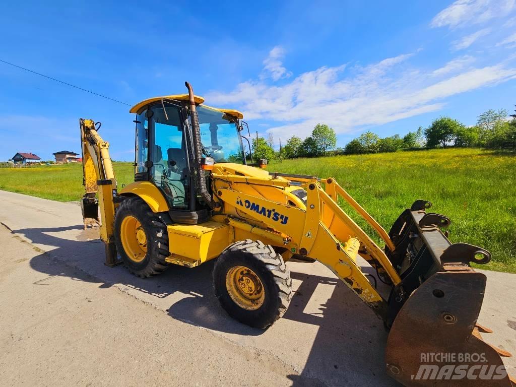 Komatsu WB 93 R Rovokopači