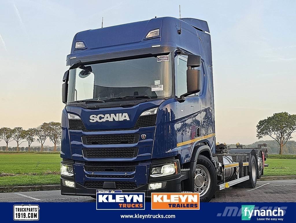 Scania R410 LNG Kamioni za podizanje kablova