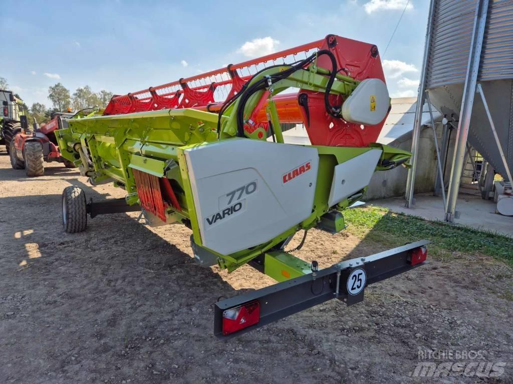 CLAAS Vario 770 Dodatna oprema za kombajne