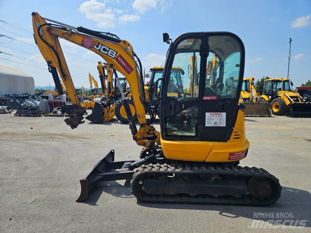 JCB 8035 ZTS + QH Mini bageri < 7t