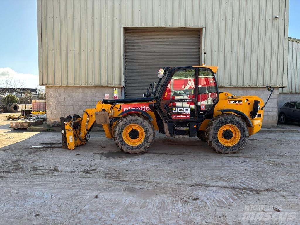 JCB 540-140 Hi Vis Teleskopski viljuškari