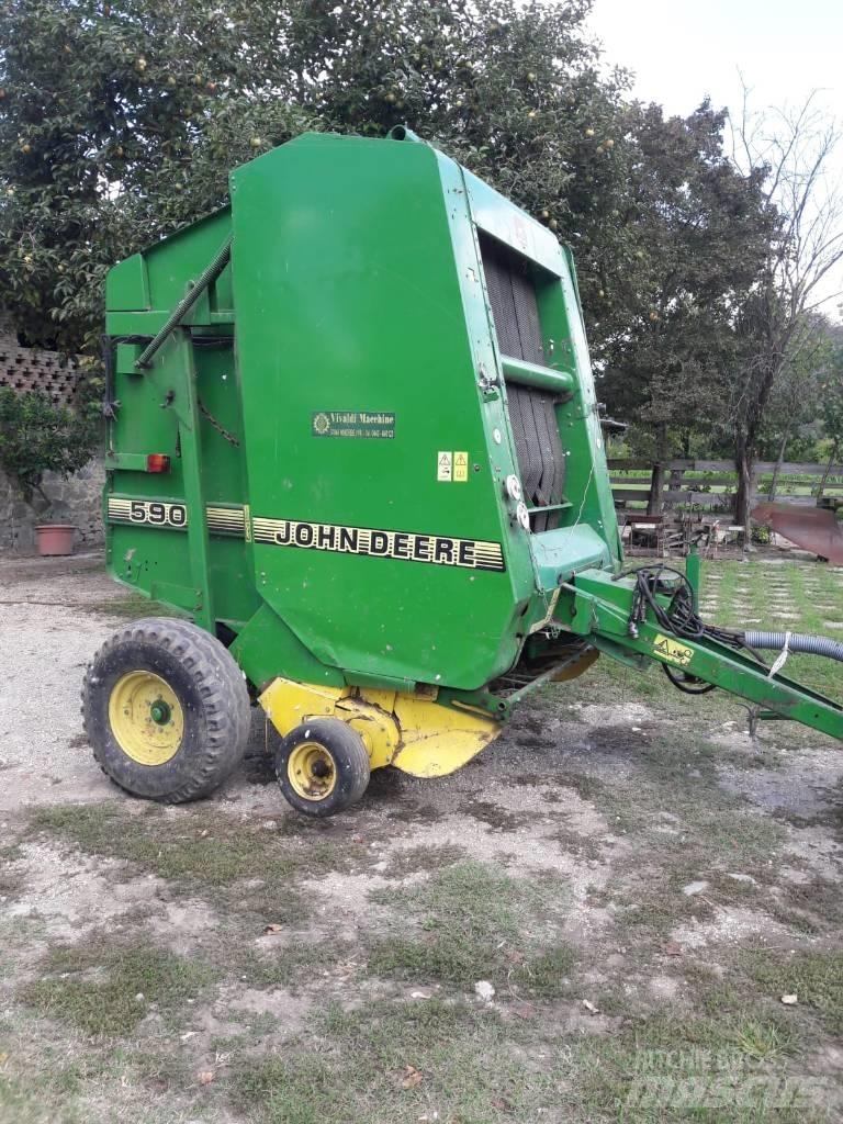 John Deere 590 Prese/balirke za rolo bale