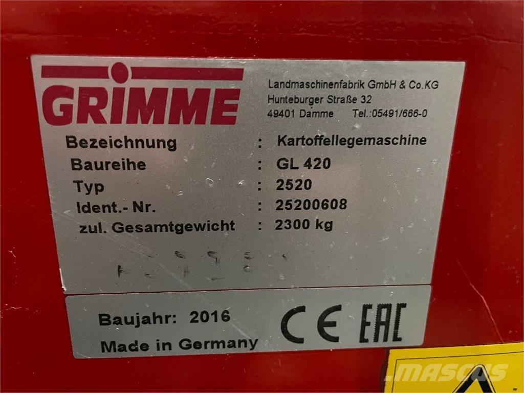 Grimme GL 420 Ostale poljoprivredne mašine