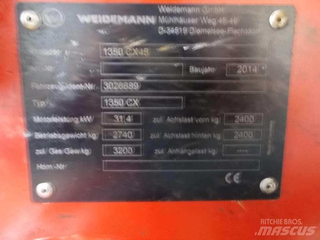 Weidemann 1350CX45 Mini utovarivači