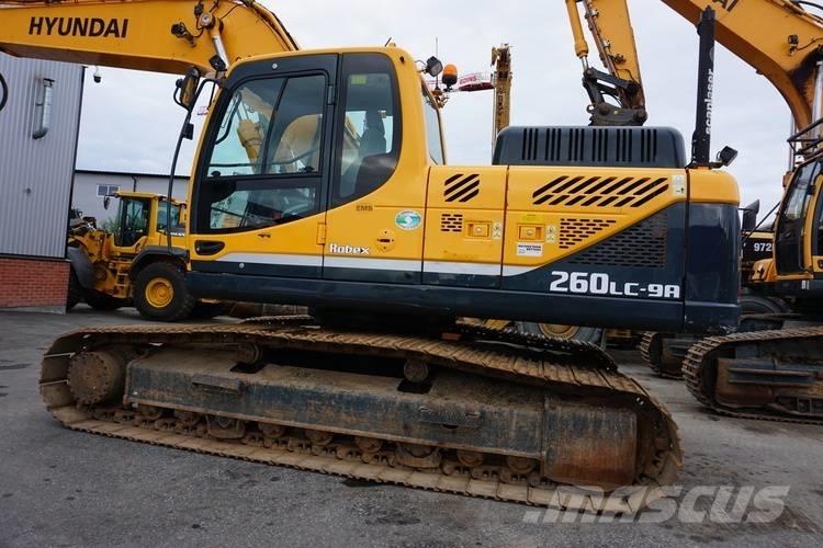 Hyundai R260LC-9A Bageri guseničari