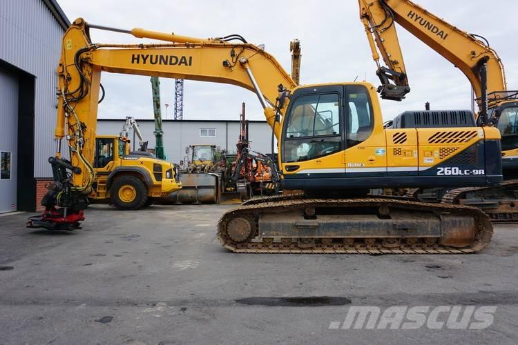 Hyundai R260LC-9A Bageri guseničari