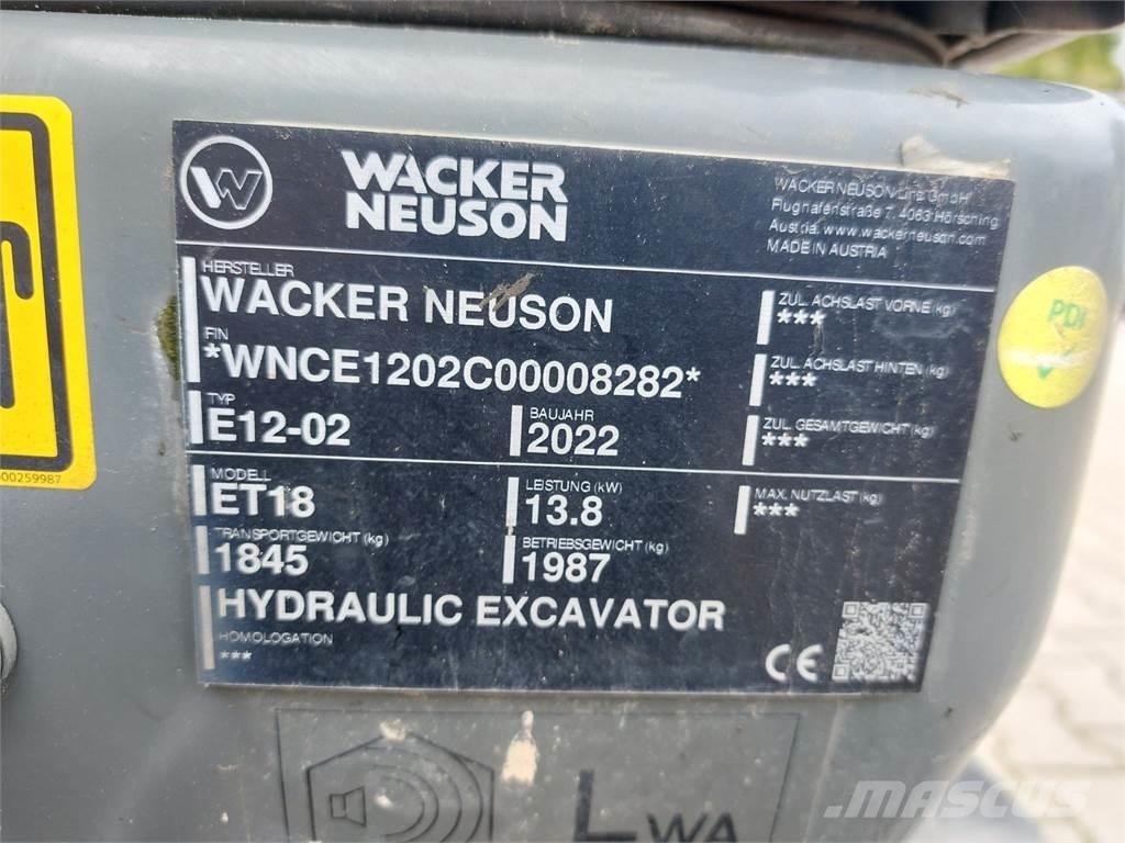 Wacker Neuson ET18 Bageri guseničari
