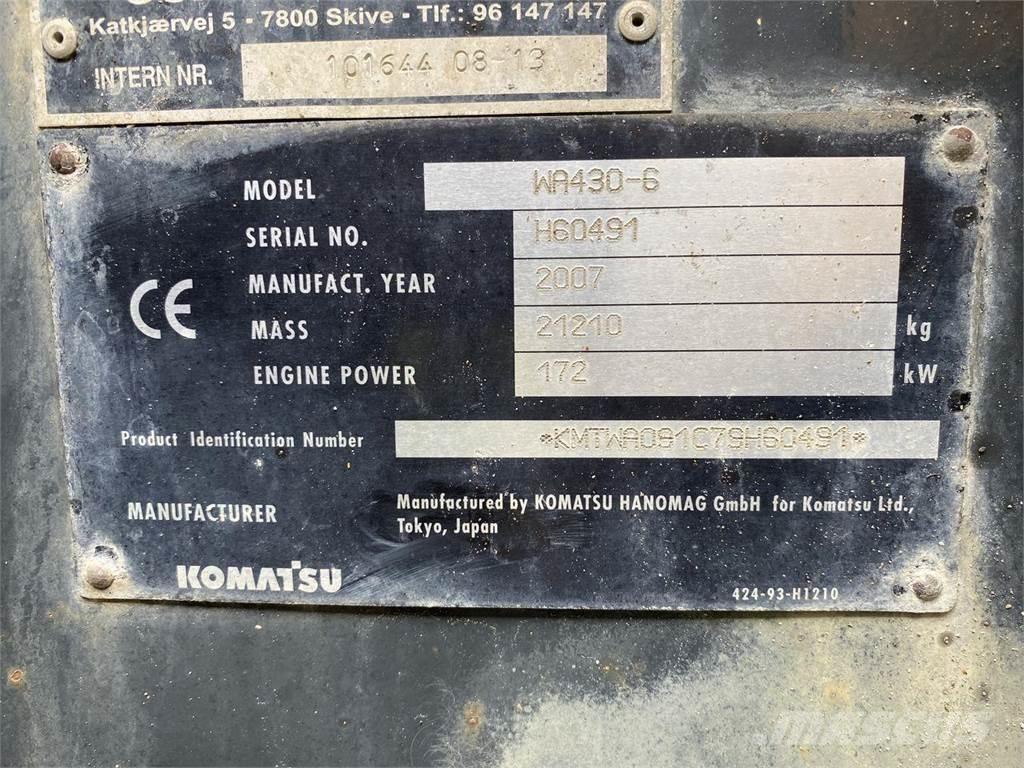 Komatsu WA430-6 Utovarivači na točkove