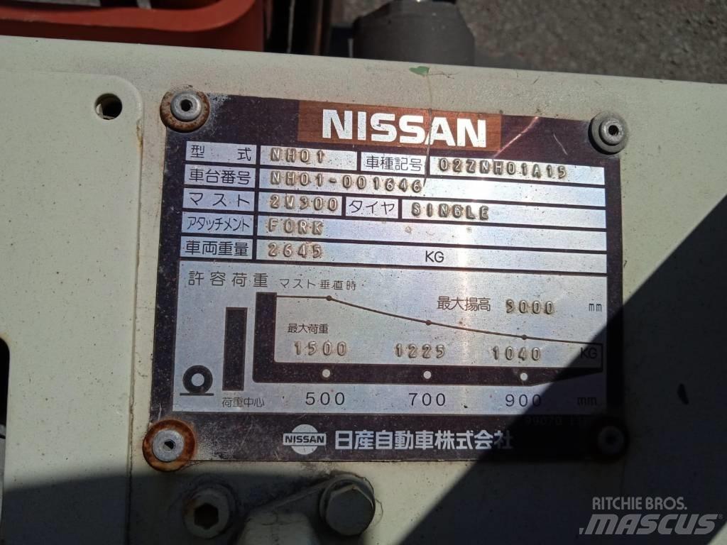 Nissan 02ZNH01A15 Plinski viljuškari
