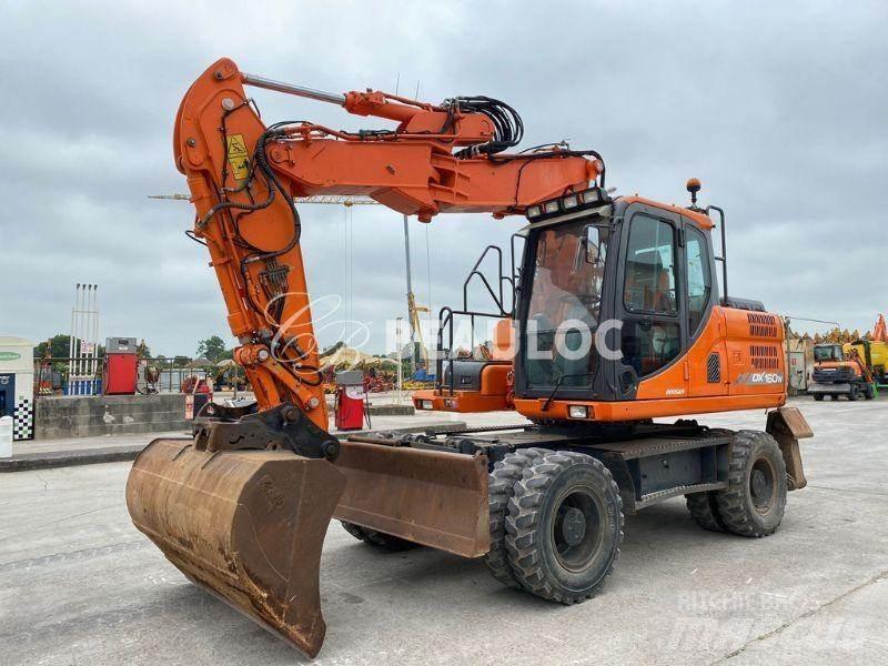 Doosan DX160W Bageri točkaši