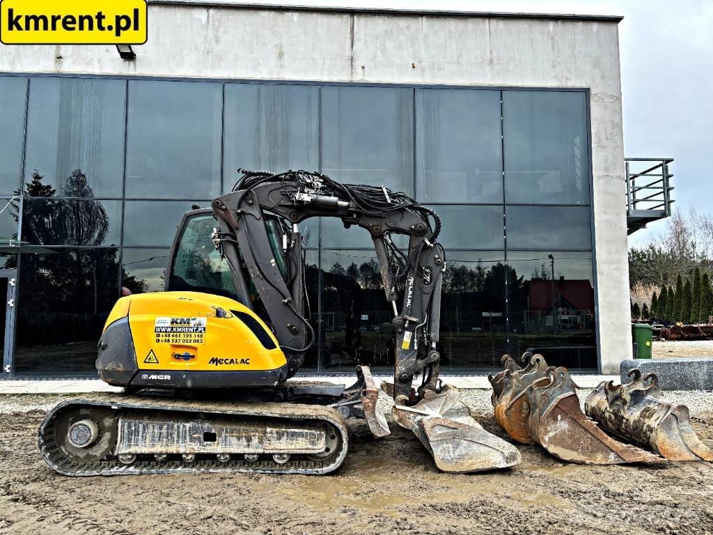Mecalac 8 M CR Midi bageri 7t – 12t