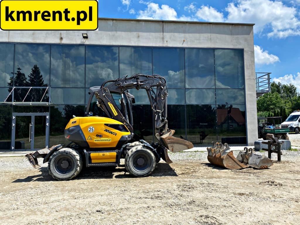 Mecalac 9 MWR. Bageri točkaši