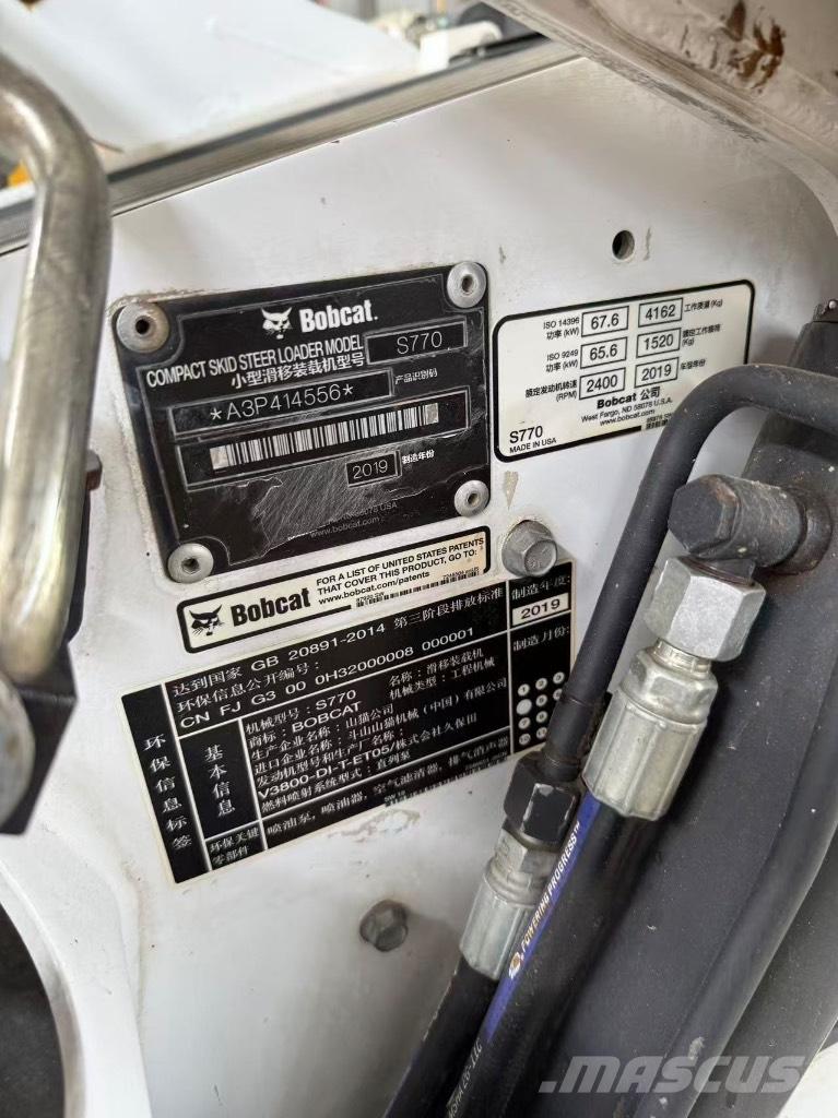 Bobcat S 770 Skid steer mini utovarivači