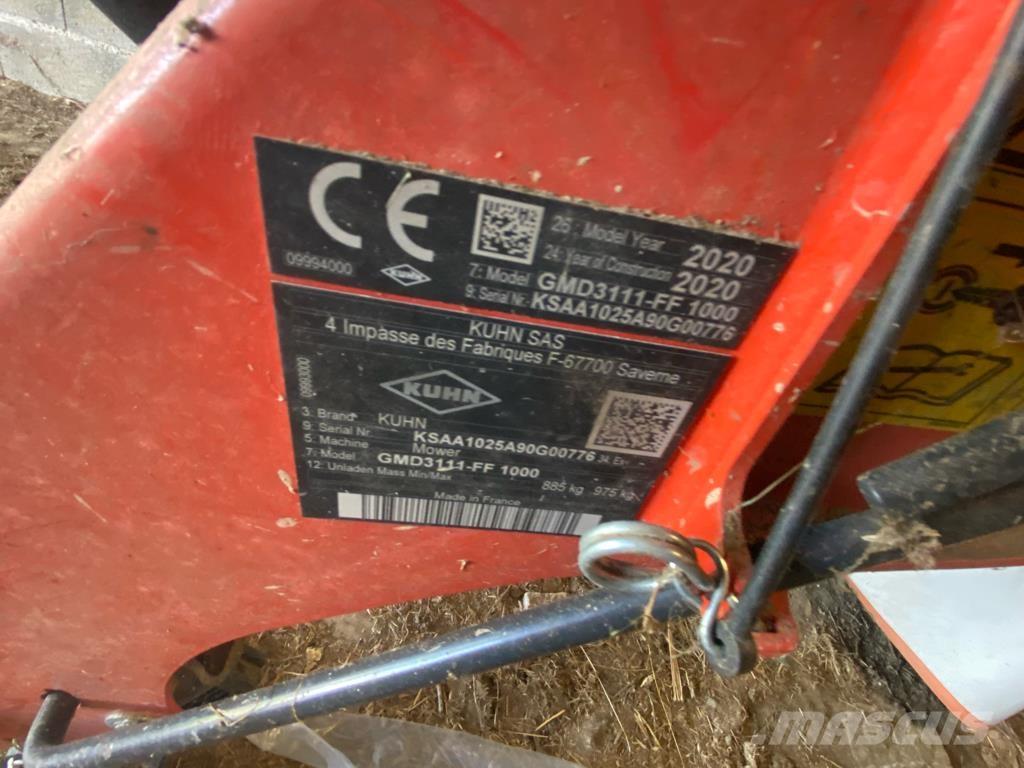Kuhn GMD 3111 ff Kosilice