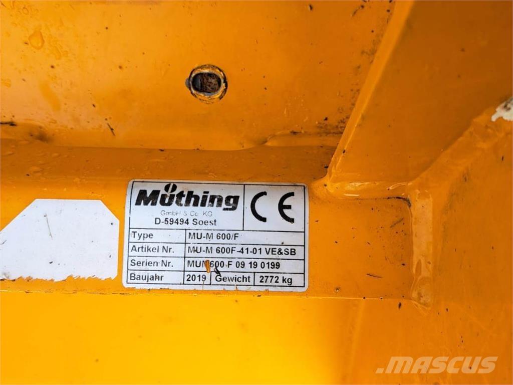 Müthing MU-M 600 F Ostale industrijske mašine