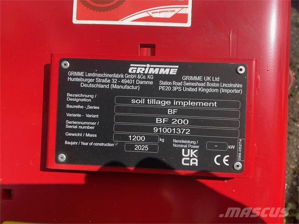 Grimme BF200 Ostale poljoprivredne mašine