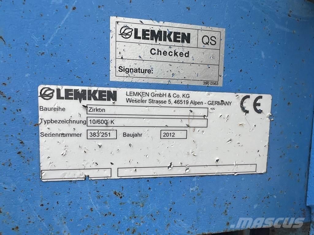 Lemken ZIRKON 10 Roto drljače i motokultivatori