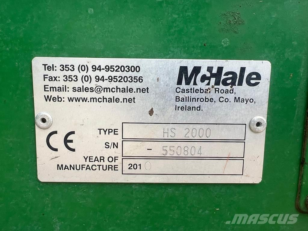 McHale HS2000 Kosilice za livade