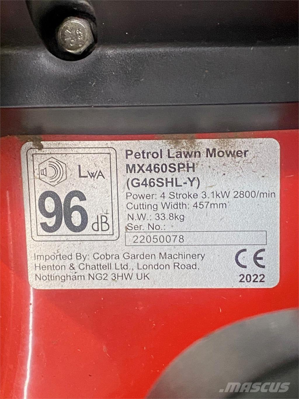  MX460SPH Ostale poljoprivredne mašine