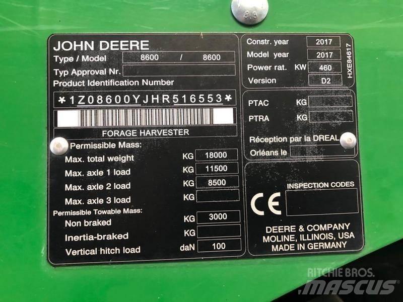 John Deere 8600 Ostale poljoprivredne mašine