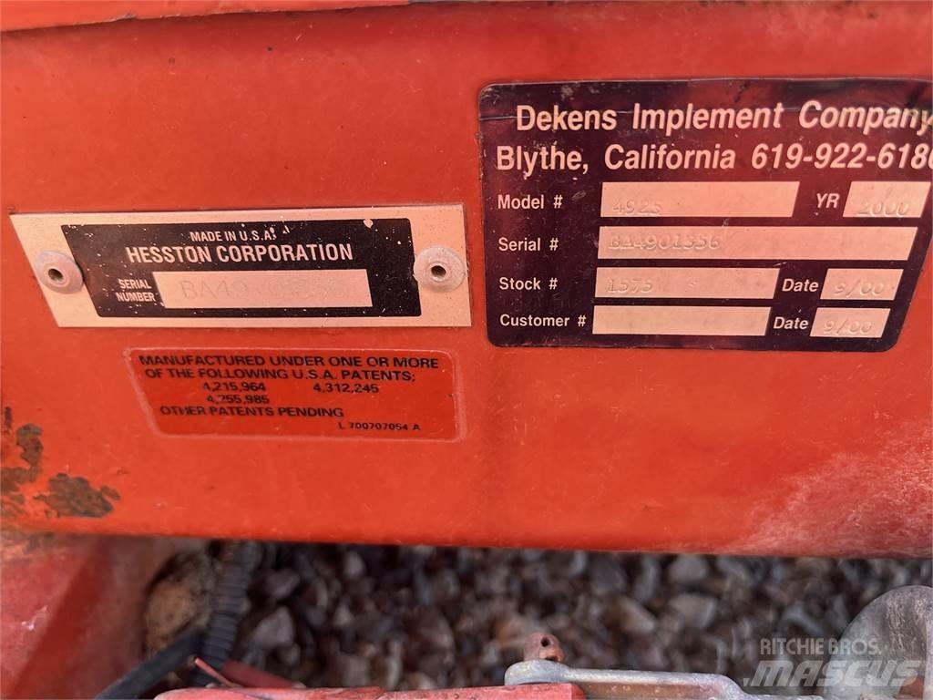 Hesston BA49 Pritege za bale